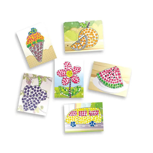 Toykraft My Little Picasso Giggle & Dab Painting Kit | Make & Create 6 Paintings | Creative Art & Craft Activity for Kids