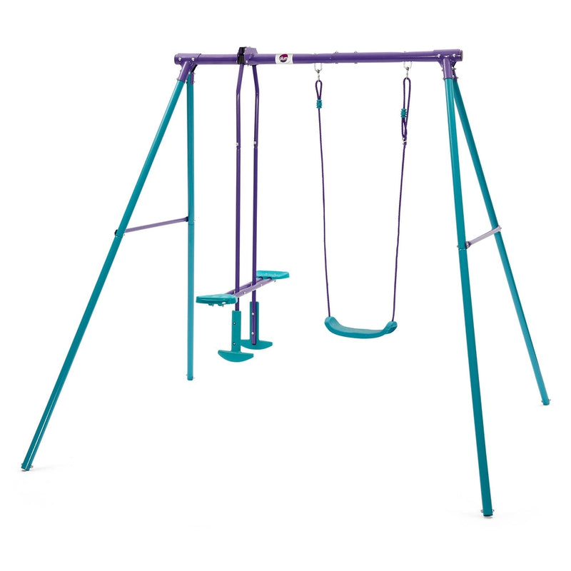 Metal Single Swing and Glider Set (COD Not Available)