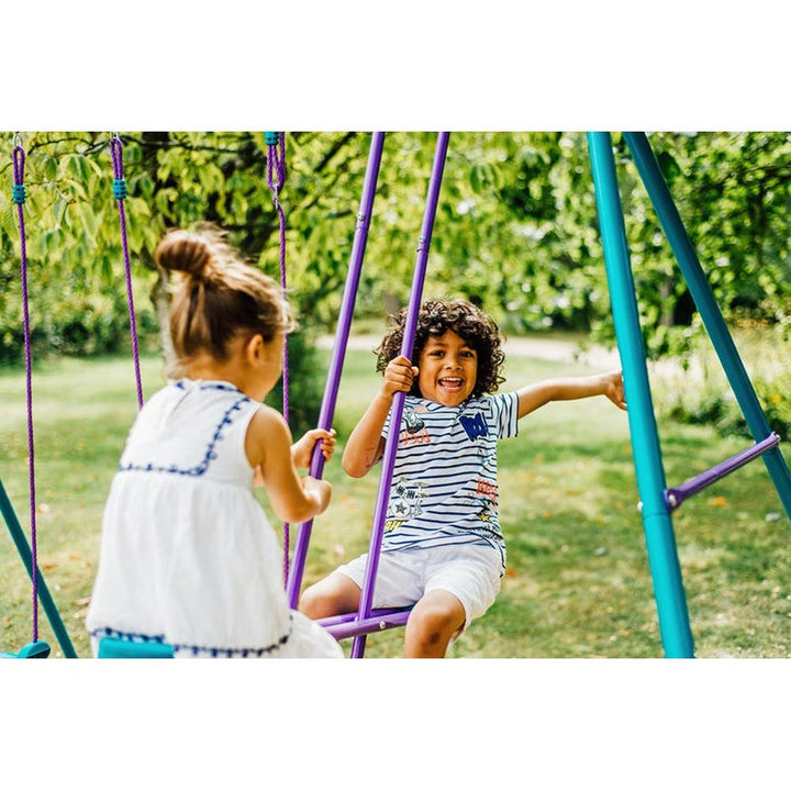 Plum Metal Single Swing & Glider Set (3-10 Years)