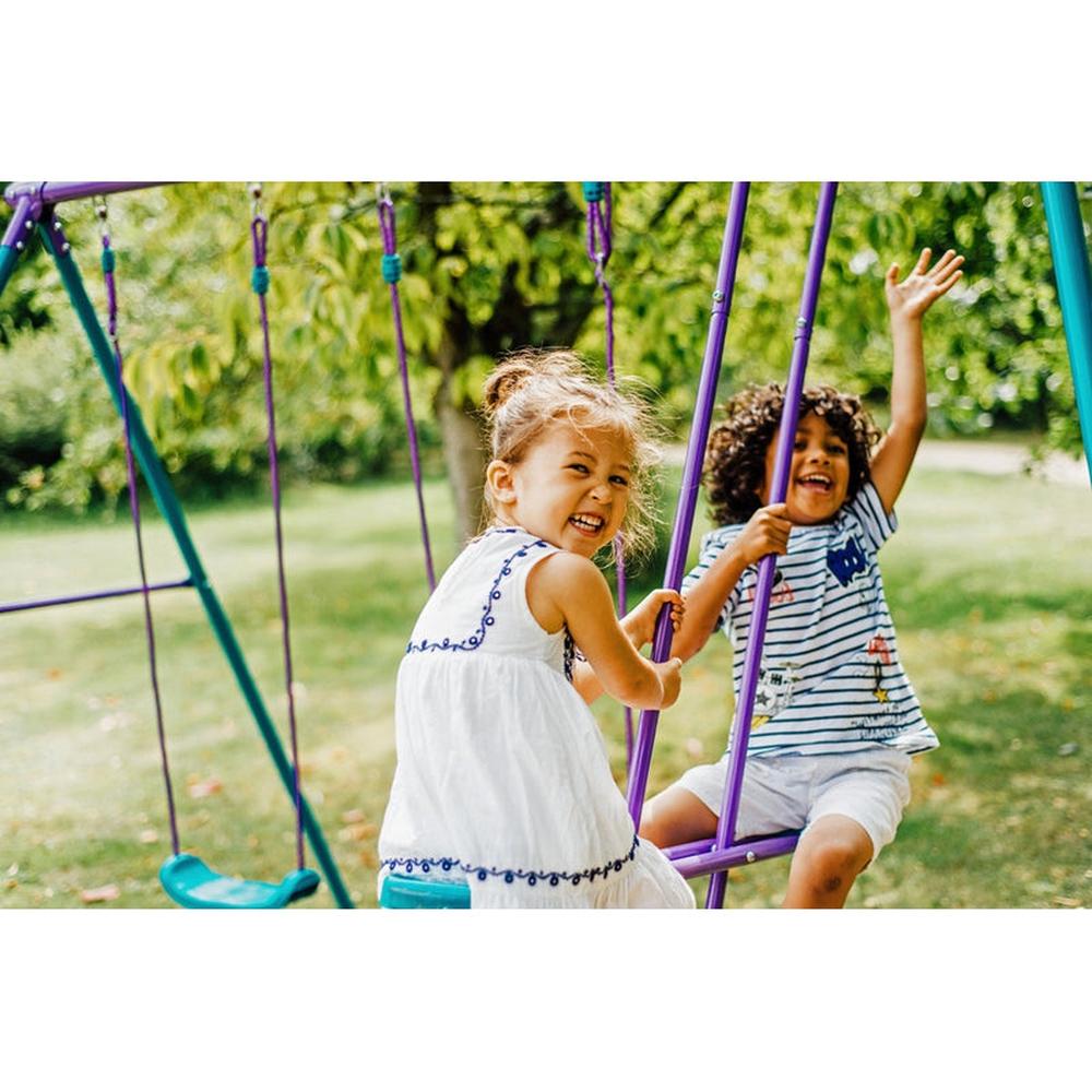 Plum Metal Single Swing & Glider Set (3-10 Years)