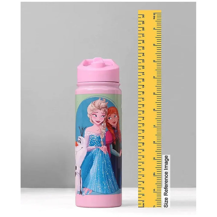 Licensed Disney Frozen “Not Your Ordinary Sisters” Sipper Water Bottle for Kids | 600 ml | Stylish & Portable Bottle