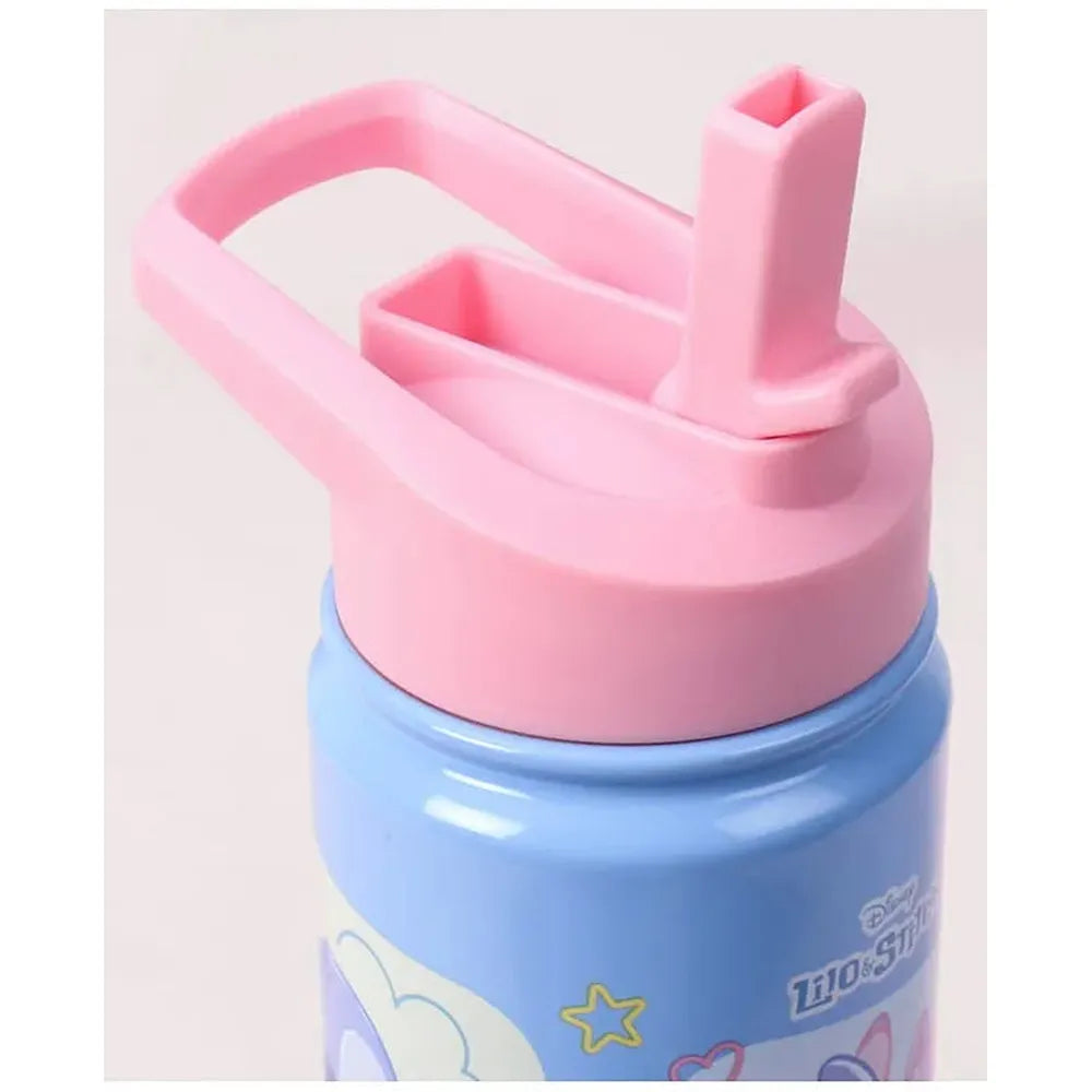 Licensed Disney Lilo & Stitch Sipper Bottle for Kids | 600 ml | Cute & Portable Drinking Bottle