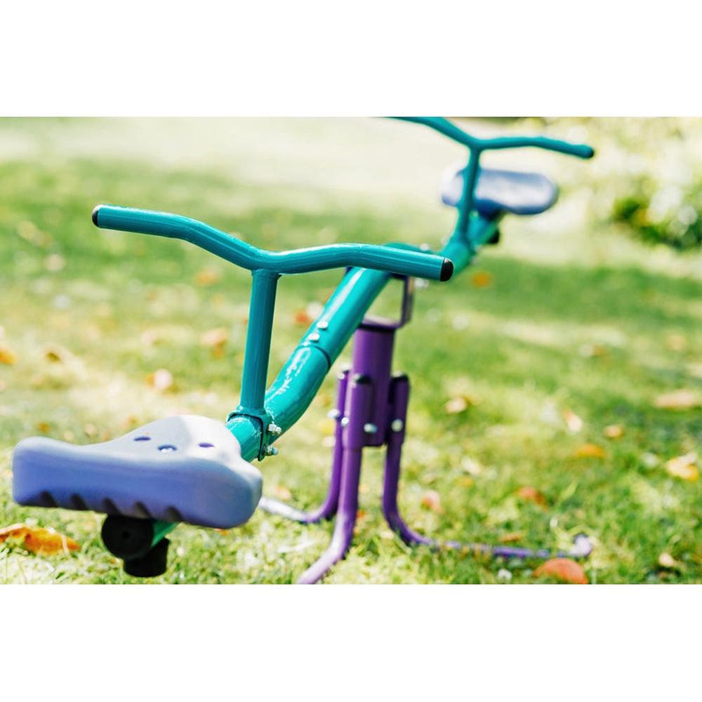 Plum Metal Rotating See Saw (3-10 Years)