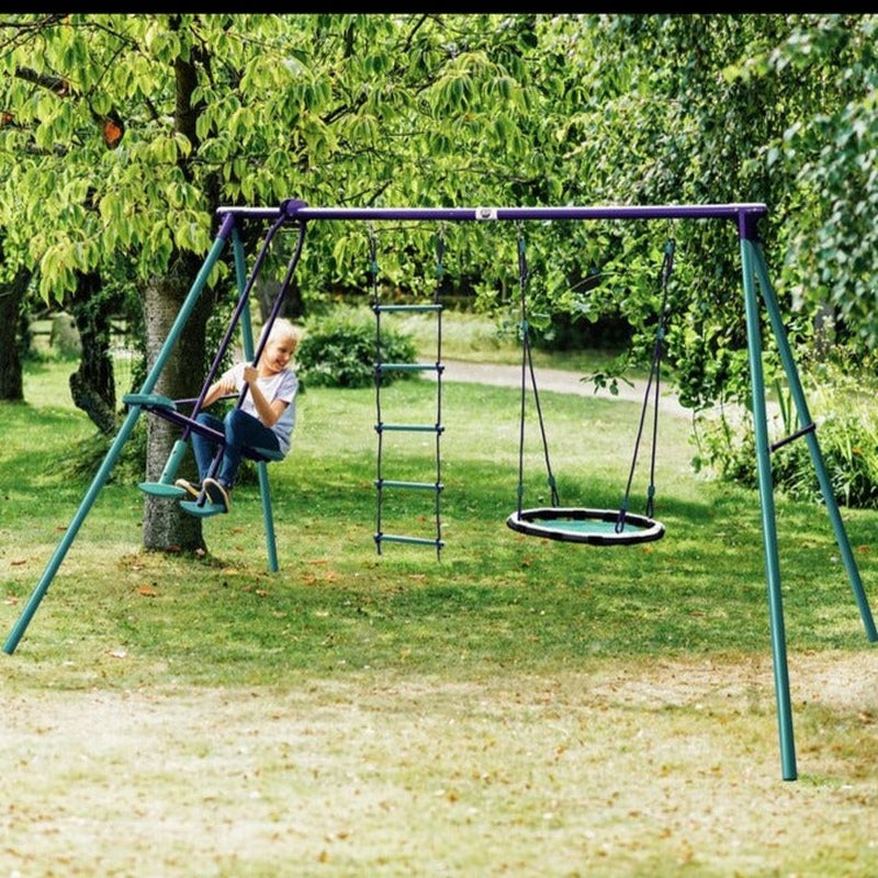Metal Multiplay Swing Set (3-10 Years)