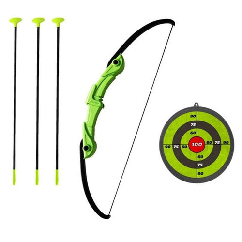 Innov8 Archery Set with 23 cm Target, 1 Bow & 3 Arrows (5-10 Years)