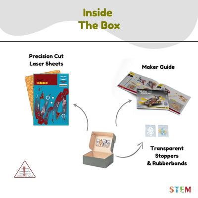 DIY STEM Sling Racer Construction Kit