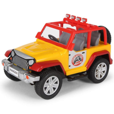 Ranger Adventure Pull Back Toy Car - Assorted Colours