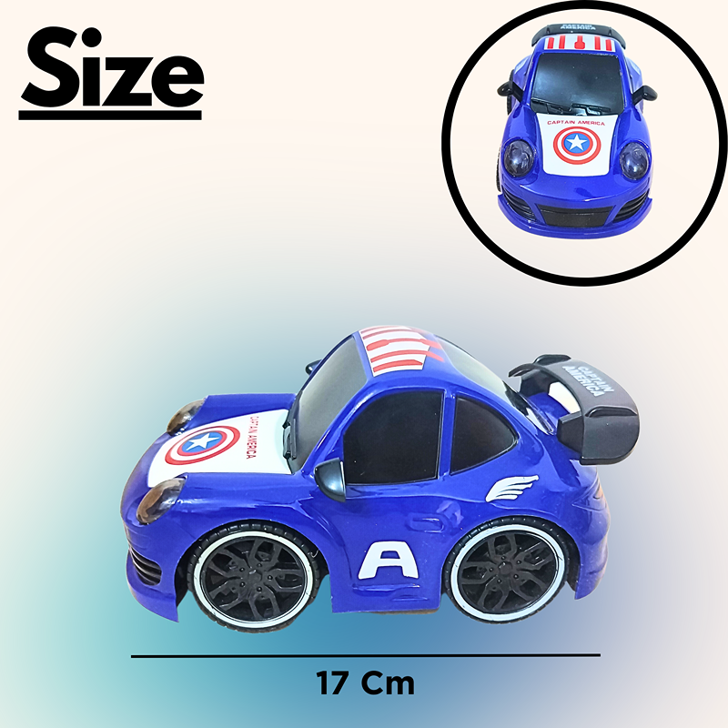 Remote Control Car - Charger Included (Captain America)