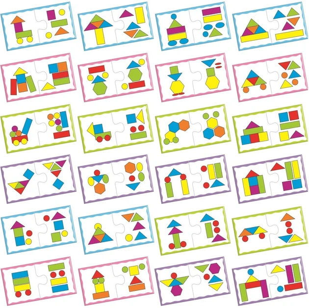 Ratna's Shapes Jigsaw Puzzle – Match & Learn I 24 Pieces