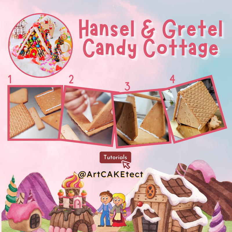 Hansel & Gretel Candy Cottage (House of Cookie Kit) | COD Not Available