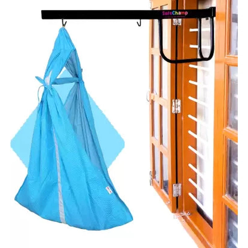 Cloth cradle with stand clearance