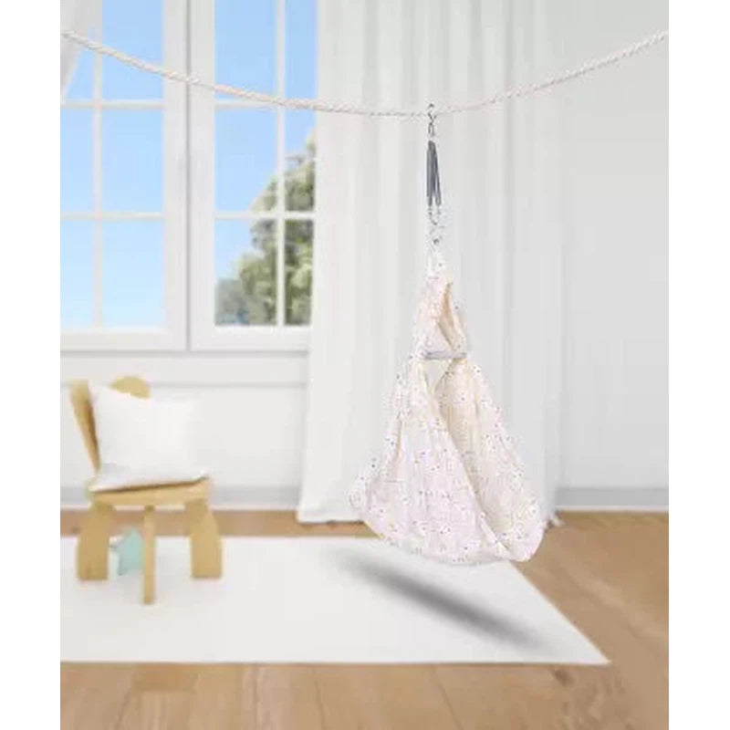 Shower Baby Swing Cradle With Mosquito Net, Pillow & Spring (0-6 Months) | Capacity-15 Kg