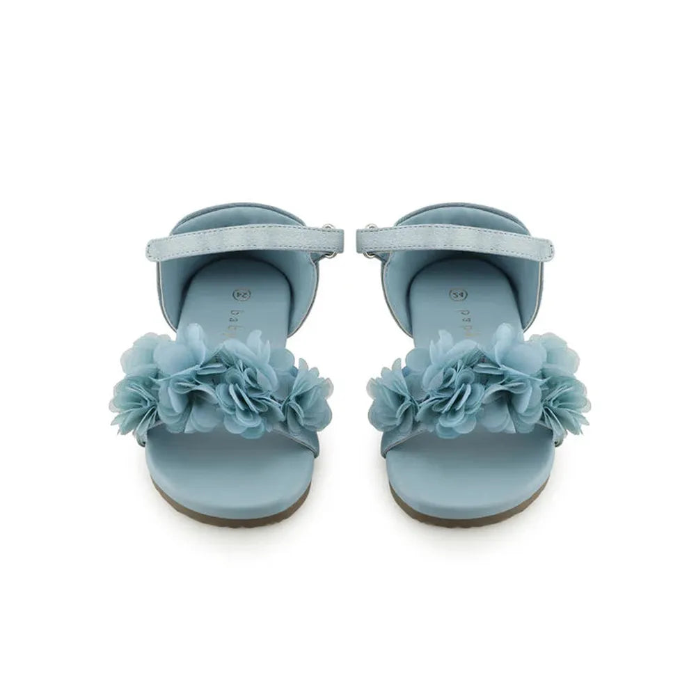 Baby Doe Blue Blossom Sandals