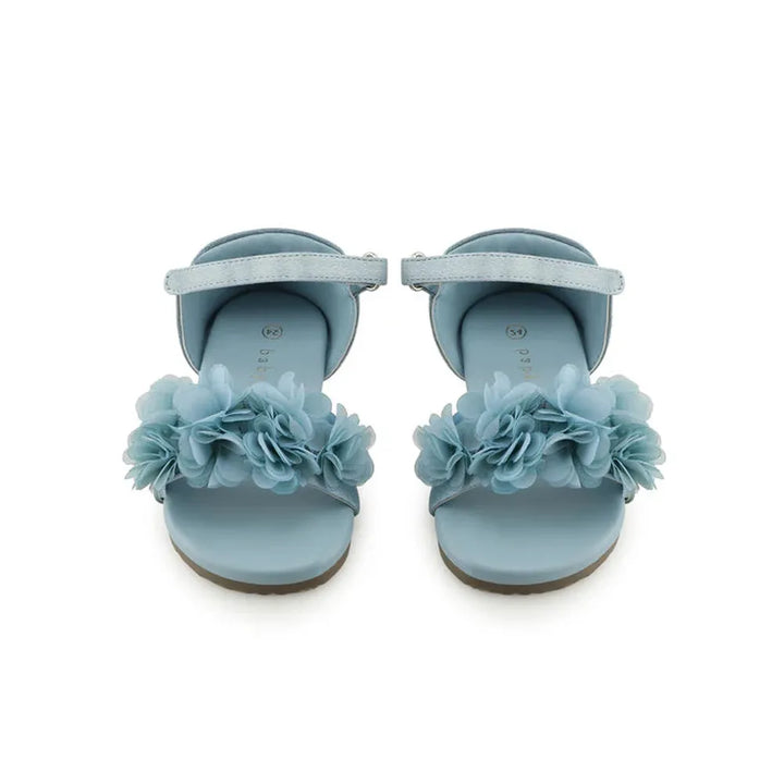 Baby Doe Blue Blossom Sandals