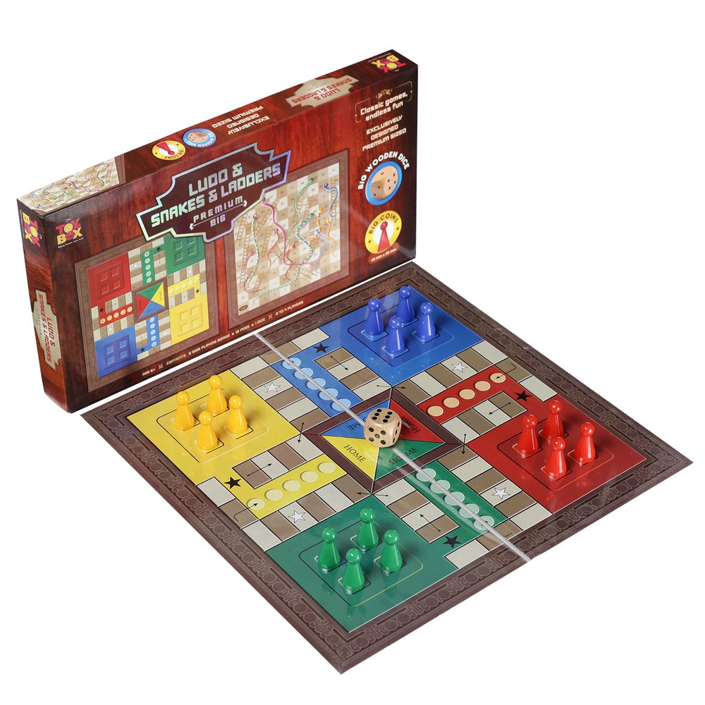 Return Gifts (Pack of 3,5,12) Ludo And Snakes & Ladder Big-Premium