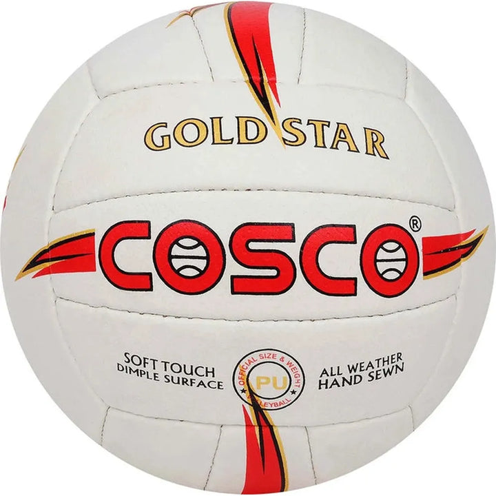 COSCO Volleyball - Soft Touch | White & Red