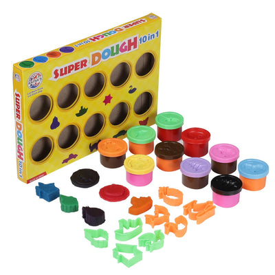 Return Gifts (Pack of 3,5,12) Super Dough Kit 10 in 1