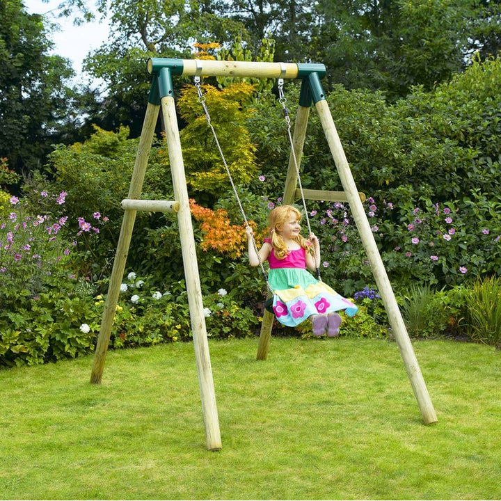 Plum Wooden Swing Set (3-10 Years)
