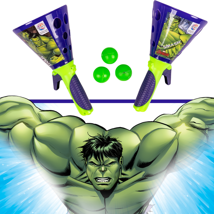 Return Gifts (Pack of 3,5,12) Marvel Hulk Sky ping pong A perfect catching fun game