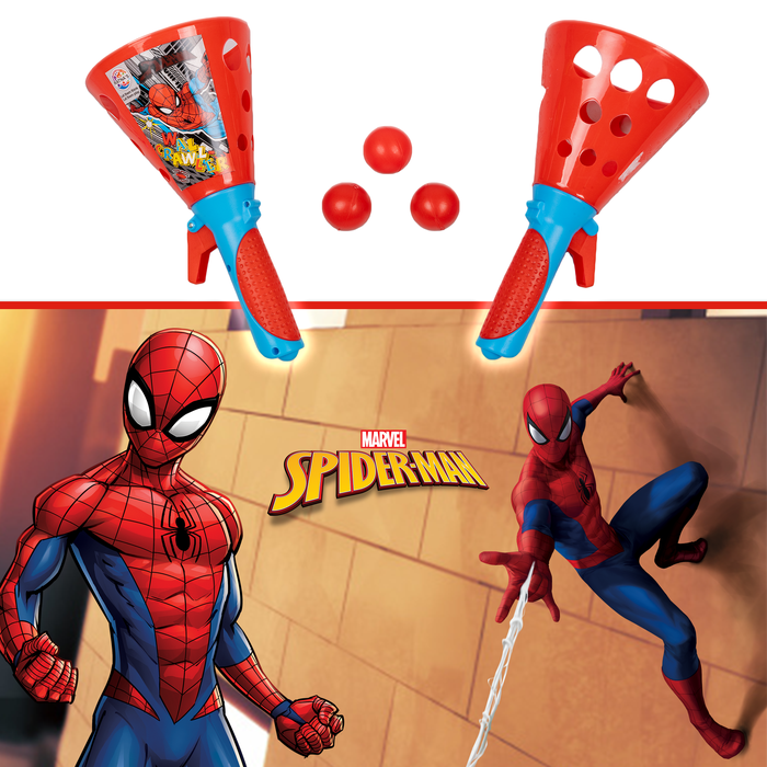 Return Gifts (Pack of 3,5,12) Marvel Spiderman Sky ping pong A perfect catching fun game