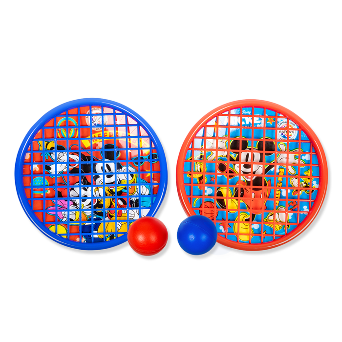 Return Gifts (Pack of 3,5,12) Disney Mickey & Friends Mini Fun Shot Hand Tennis for Kids