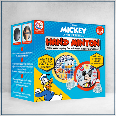 Return Gifts - Disney Mickey & Friends Handminton New way to play badminton indoors & outdoors (Pack of 3,5,12)