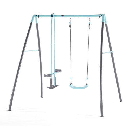 Plum Metal Single Swing & Glider with Mist (3-10 Years)