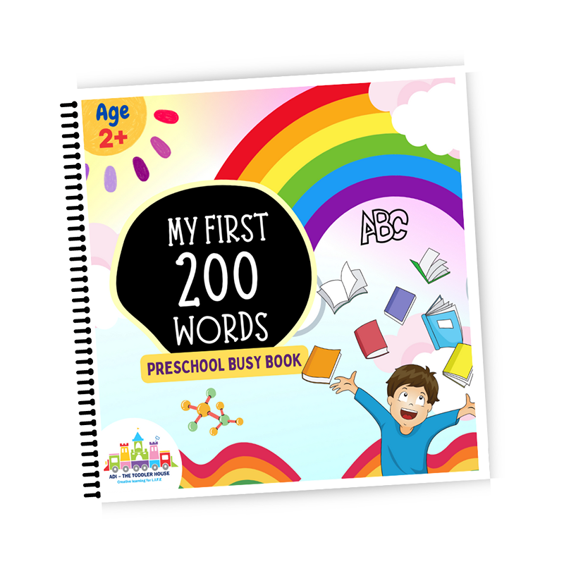 My First 200 Words Preschool Busy Book