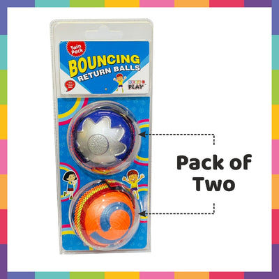 Yoyo Bouncing Return Ball (Assorted Colours)