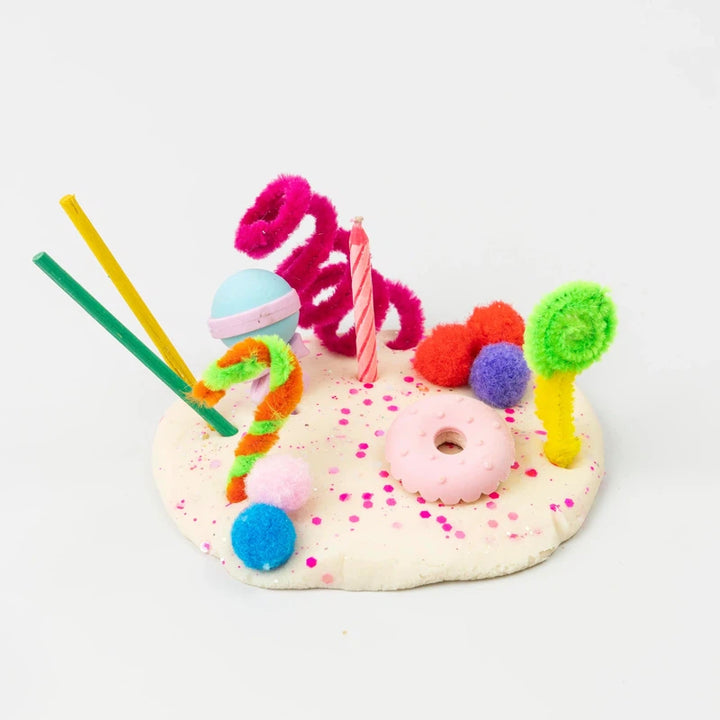 Candy Playdough 1 Jar | Candy Land Glittered Clay Dough Jar | 2 to 5 Years