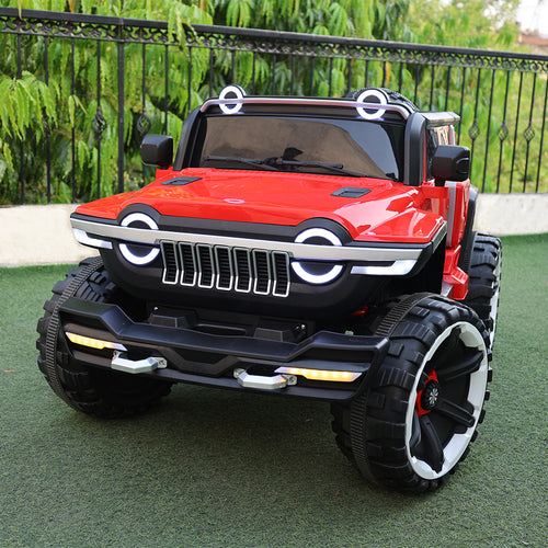 Parental & Self Control | Battery 4x4 Ride-On Jeep | Bluetooth Connectivity, Honk, Music & Light (1.5-8 Years)
