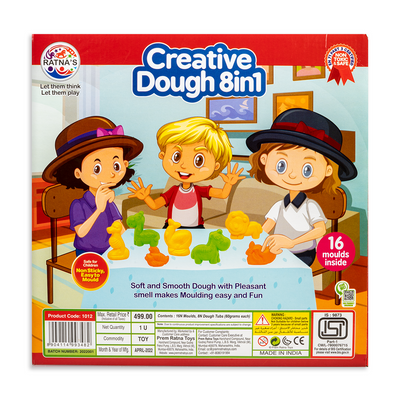 Return Gifts (Pack of 3,5,12) Creative Dough Kit 8 in 1