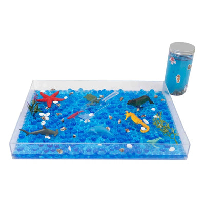 Ocean Sensory Bin for Kids | Sea Animals With Water Beads For Kids | Water Sensory Play | 3-12 Years