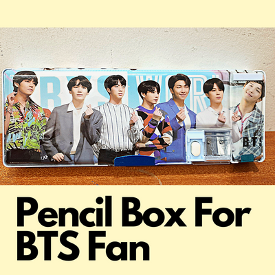 BTS Pencil Box | BTS Stationery | BTS Box