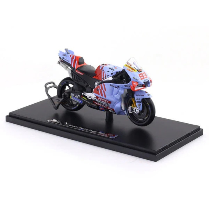 Maisto Original Ducati Gresini Racing Team 2024 Licensed Diecast Bike | 1:18 Scale (14 Years till Grown Ups)