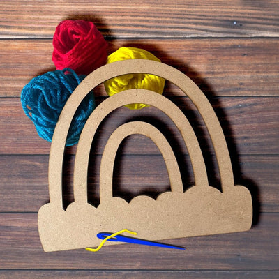 DIY Rainbow Yarn Activity Kit