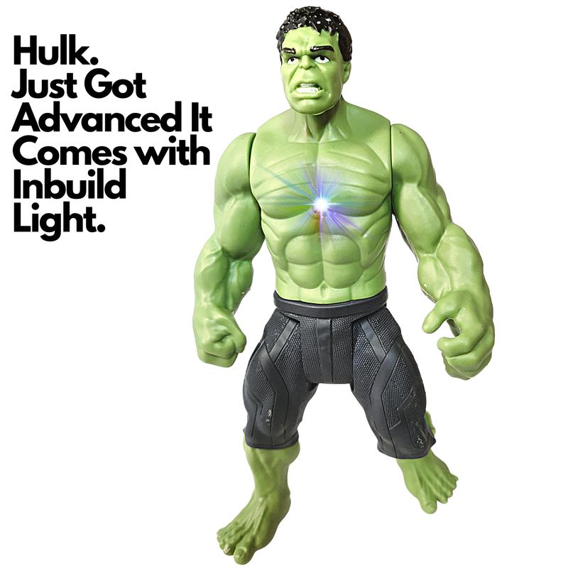 Hulk Toys for Boys | Hulk | Hulk Action Figure | Captain America | Captain America Toy (Hulk & Captain America - 2 in 1)