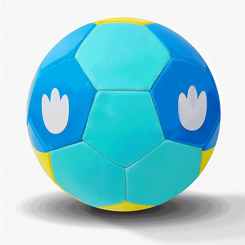 Blue Colored Owl Faced Football (Size-3)