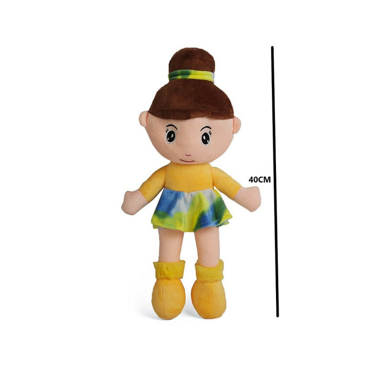 Cute & Adorable Yellow Doll Soft/Plush Toy For Girls | Height - 40 cm