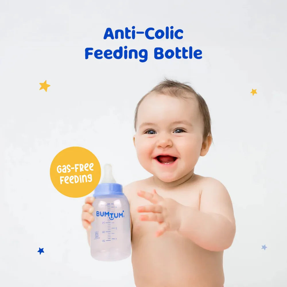Bumtum Wide Neck Nurture Feeding Bottle