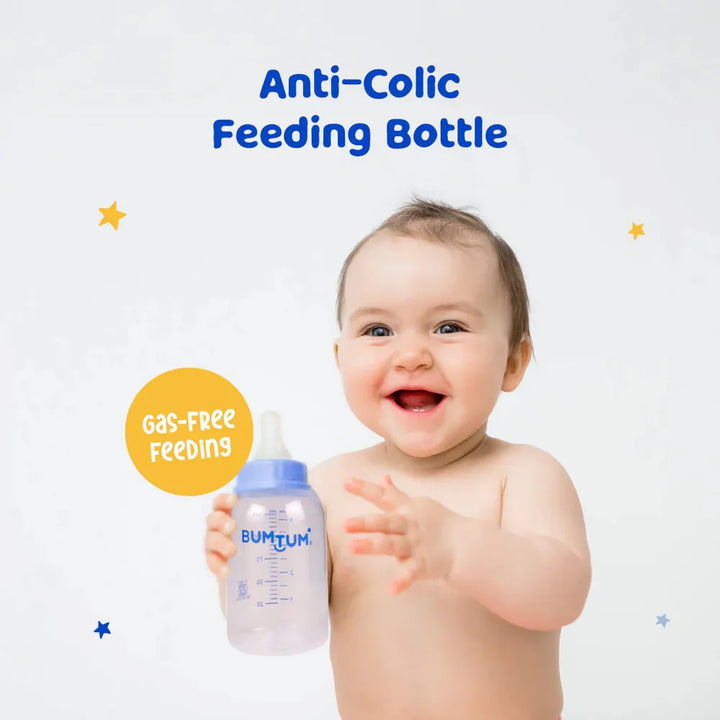 Bumtum Wide Neck Nurture Feeding Bottle