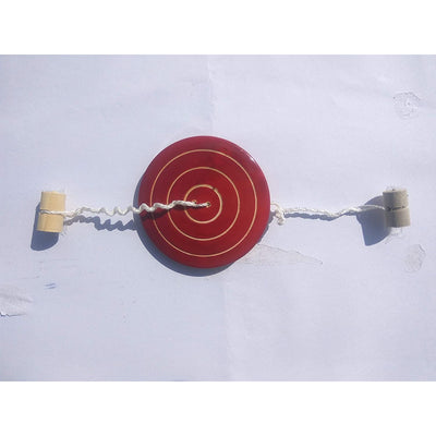 Wooden Whirling Button Spinner Toy