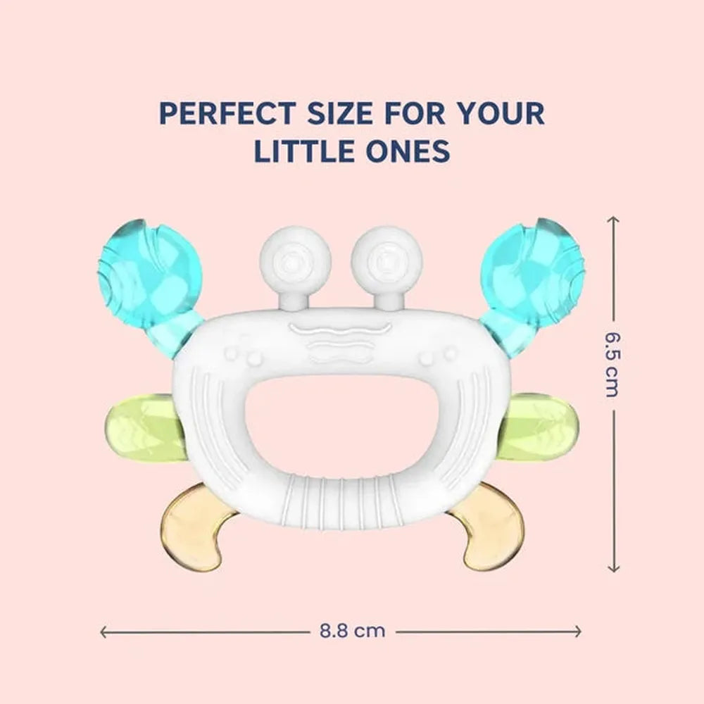 Mee Mee Tiny Claws Silicone Baby Comforter & Teether | Multi-Textured Soft Sensory Teething Toy