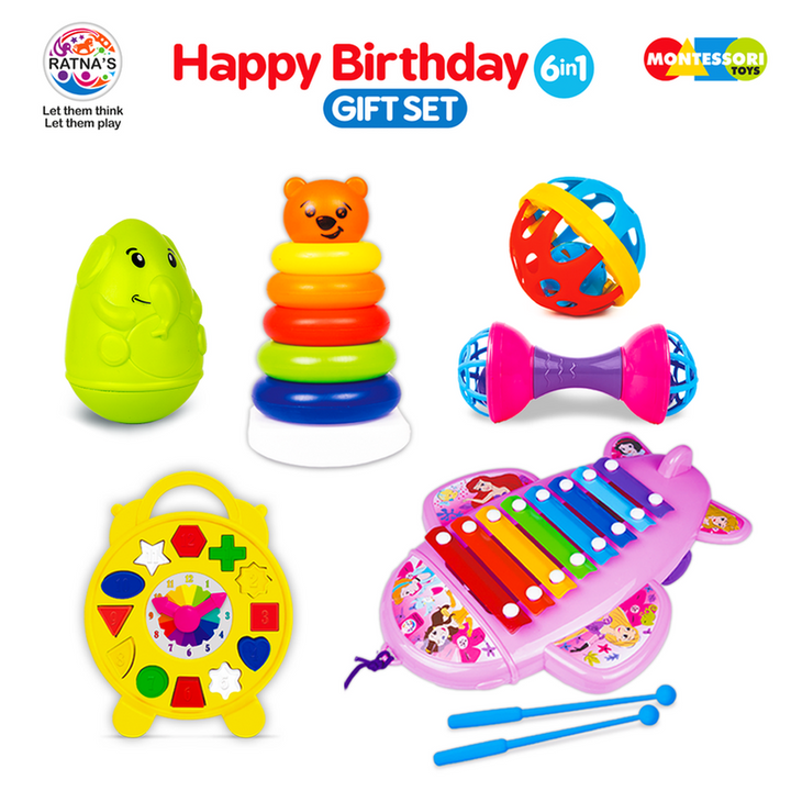 Ratna's 6-in-1 Happy Birthday Gift Set (6 Months-3 Years)