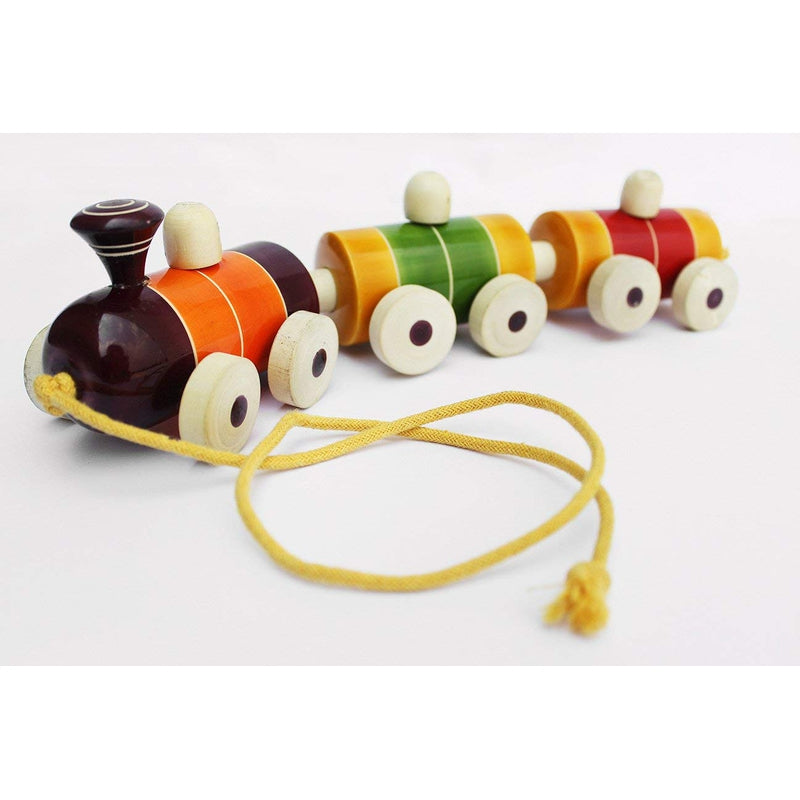 Chuk Chuk Train Wooden Pull Along Toy