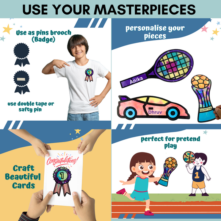 Magical Color Transfer Paper Art (4-8 Years)