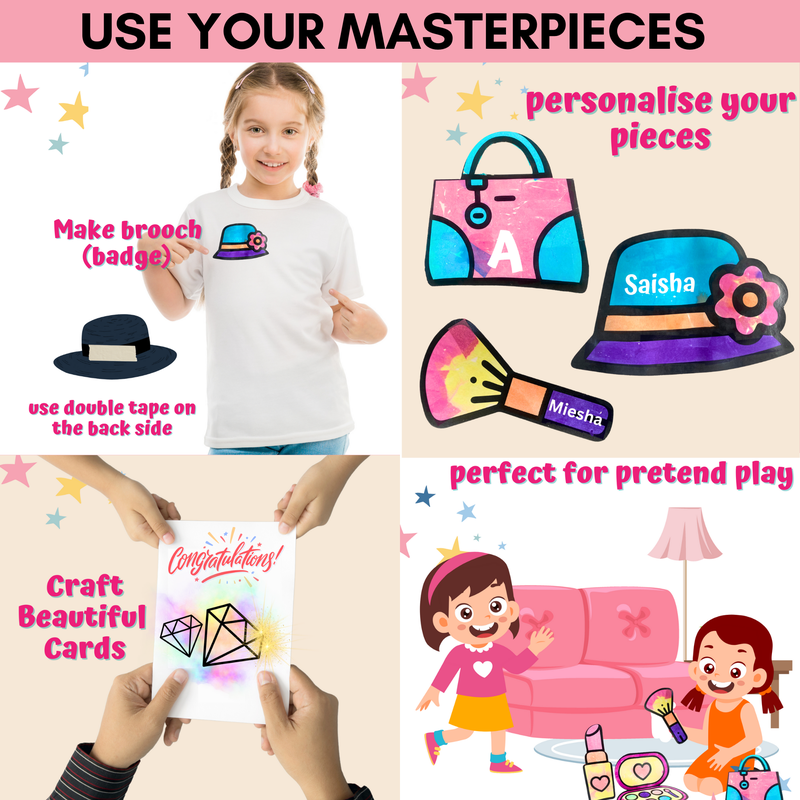 Magical Color Transfer Paper Art (4-8 Years)