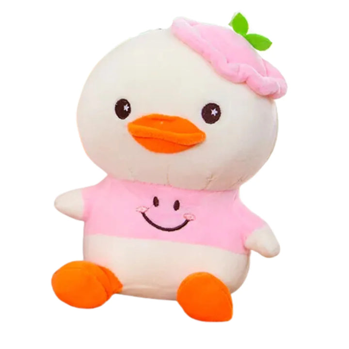 CuddleNest Duck Soft Toy - A Cute and Cuddly Companion - White