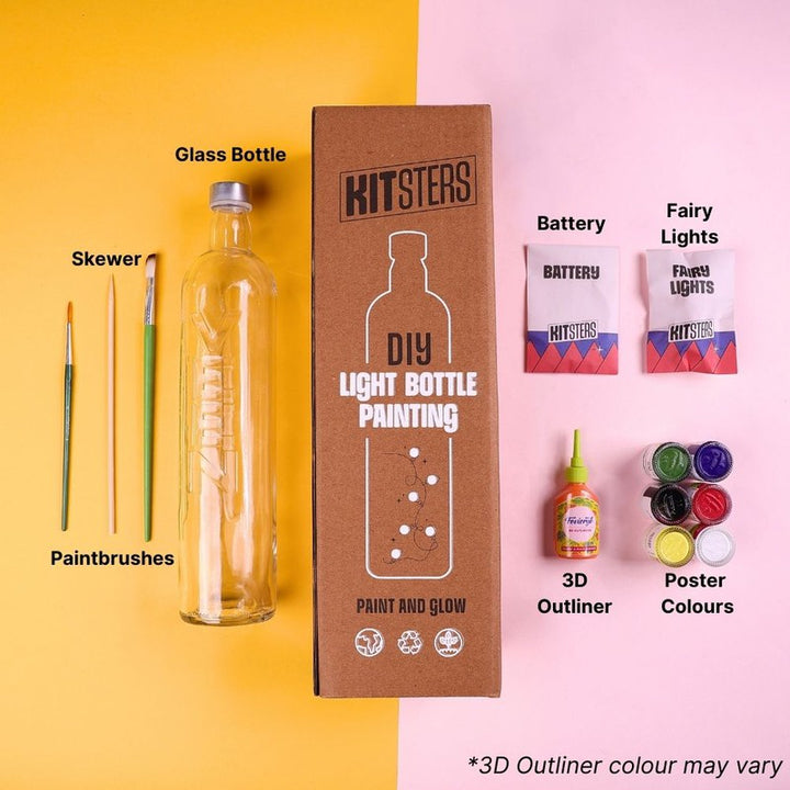 DIY Light Bottle Painting Kit