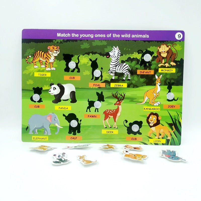 Kids Activity Box | 30 Sheets | Age 2+ | Learning and Educational Toy